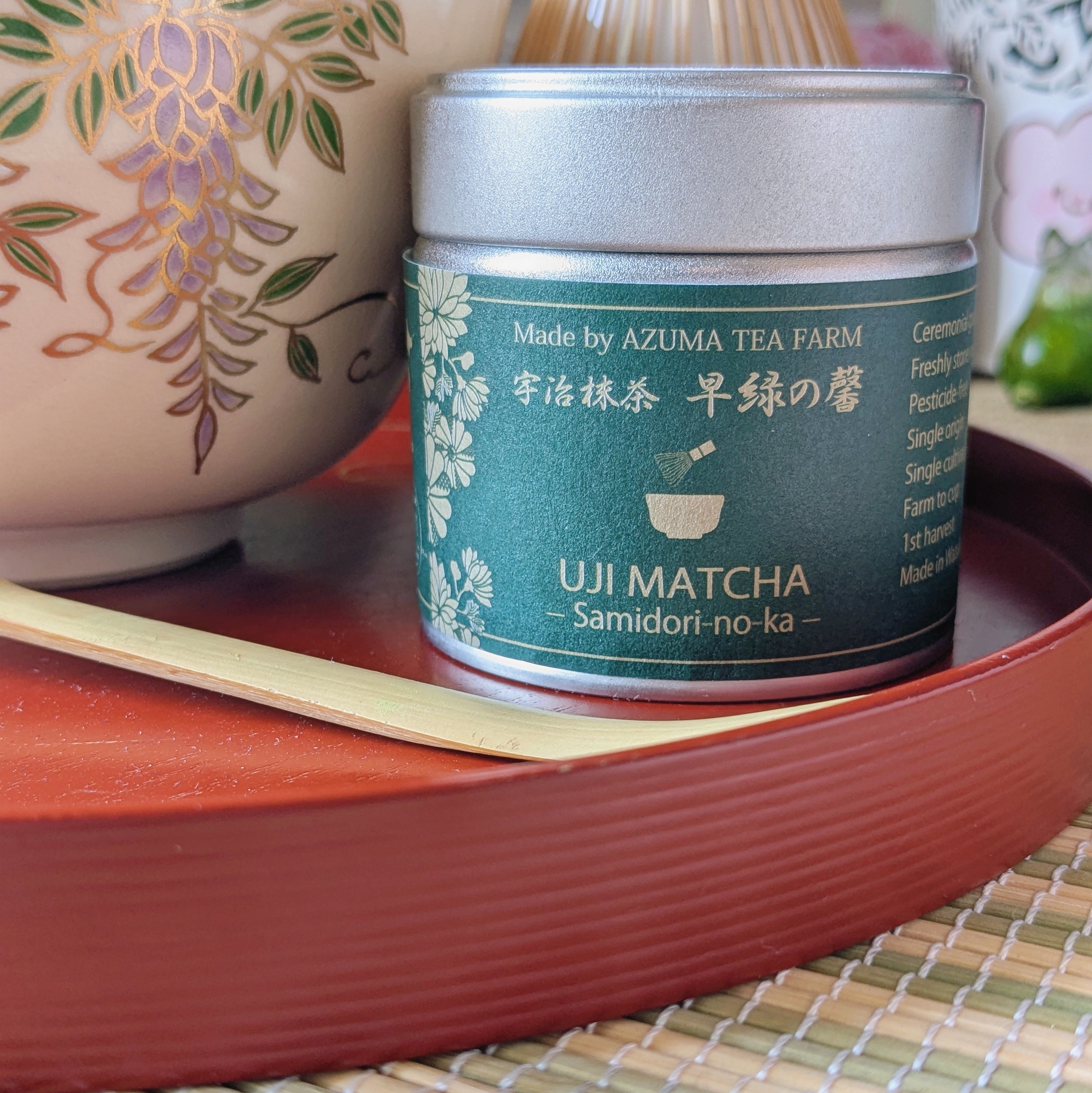 Samima Tea Azuma Tea Farm – Samidori-no-ka Matcha – Review & Art Pairing ...