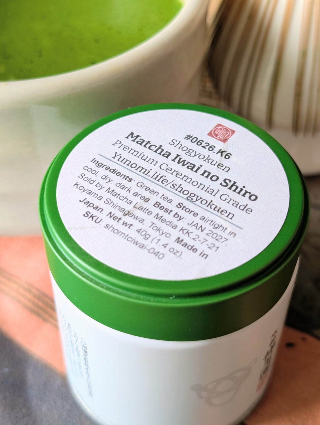 Shogyokuen’s Iwai no Shiro, Premium Ceremonial Grade Modern Matcha | Review & Art&nbsp;Pairing